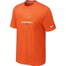 Nike Chicago Bears Critical Victory NFL T-Shirt - Orange