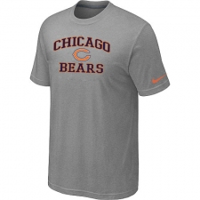Nike Chicago Bears Heart & Soul NFL T-Shirt - Grey