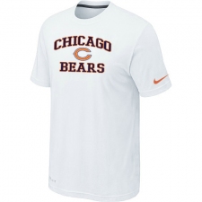 Nike Chicago Bears Heart & Soul NFL T-Shirt - White