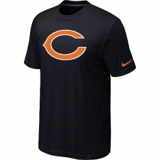 Nike Chicago Bears Sideline Legend Authentic Logo Dri-FIT NFL T-Shirt - Black