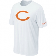 Nike Chicago Bears Sideline Legend Authentic Logo Dri-FIT NFL T-Shirt - White