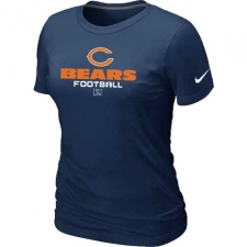 Nike Chicago Bears Women's Critical Victory NFL T-Shirt - Navy Blue