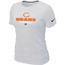 Nike Chicago Bears Women's Critical Victory NFL T-Shirt - White