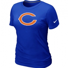 Nike Chicago Bears Women's Legend Logo Dri-FIT NFL T-Shirt - Blue