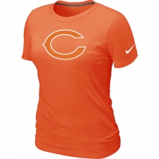 Nike Chicago Bears Women's Legend Logo Dri-FIT NFL T-Shirt - Orange