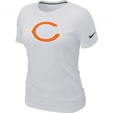 Nike Chicago Bears Women's Legend Logo Dri-FIT NFL T-Shirt - White