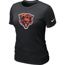 Nike Chicago Bears Women's Team Logo NFL T-Shirt - Black