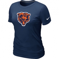Nike Chicago Bears Women's Team Logo NFL T-Shirt - Dark Blue