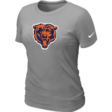 Nike Chicago Bears Women's Team Logo NFL T-Shirt - Grey