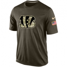 NFL Cincinnati Bengals Nike Olive Salute To Service KO Performance Dri-FIT T-Shirt