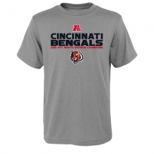 NFL Men's Cincinnati Bengals Heather Gray 2015 AFC North Division Champions Next Level T-Shirt