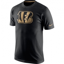 NFL Men's Nike Black Cincinnati Bengals Championship Drive Gold Collection Performance T-Shirt