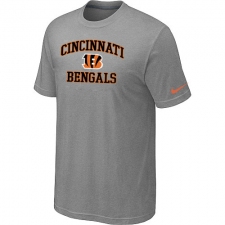 Nike Cincinnati Bengals Heart & Soul NFL T-Shirt - Grey