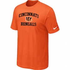 Nike Cincinnati Bengals Heart & Soul NFL T-Shirt - Orange
