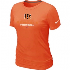 Nike Cincinnati Bengals Women's Critical Victory NFL T-Shirt - Orange