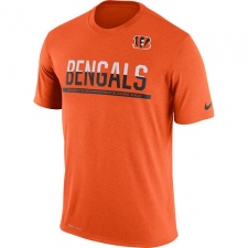 Nike Cincinnati Bengals Women's Legend Logo Dri-FIT NFL T-Shirt - Grey