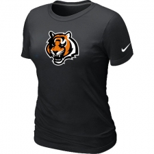Nike Cincinnati Bengals Women's Team Logo NFL T-Shirt - Black