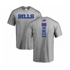 Football Buffalo Bills #88 Dawson Knox Ash Backer T-Shirt