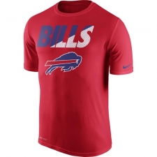 NFL Men's Buffalo Bills Nike Red Legend Staff Practice Performance T-Shirt