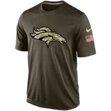 NFL Denver Broncos Nike Olive Salute To Service KO Performance Dri-FIT T-Shirt