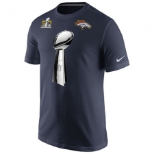 NFL Denver Broncos Nike Super Bowl 50 Champions Celebration Open T-Shirt - Navy