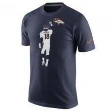 NFL Peyton Manning Denver Broncos Nike Walkoff Name and Number T-Shirt - Navy