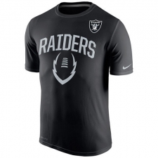 NFL Oakland Raiders Nike Legend Icon Performance T-Shirt - Black