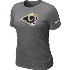 Nike Los Angeles Rams Women's Legend Logo Dri-FIT NFL T-Shirt - Dark Grey