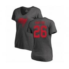 Football Women's Tampa Bay Buccaneers #26 Sean Bunting Ash One Color T-Shirt