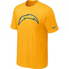 Nike Los Angeles Chargers Sideline Legend Authentic Logo Dri-FIT NFL T-Shirt - Yellow