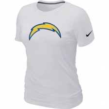 Nike Los Angeles Chargers Women's Legend Logo Dri-FIT NFL T-Shirt - White