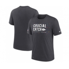 Men's Kansas City Chiefs Charcoal 2021 Crucial Catch Performance T-Shirt