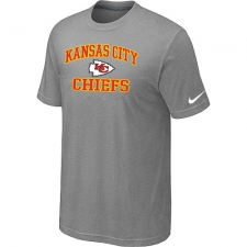 Nike Kansas City Chiefs Heart & Soul NFL T-Shirt - Grey
