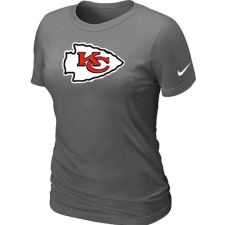 Nike Kansas City Chiefs Women's Legend Logo Dri-FIT NFL T-Shirt - Dark Grey