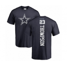 Football Dallas Cowboys #23 Darian Thompson Navy Blue Backer T-Shirt