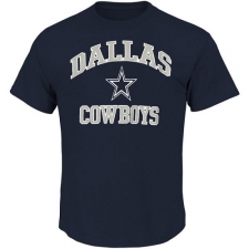 NFL Dallas Cowboys Big & Tall Heart & Soul III T-Shirt - Navy