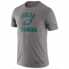 NFL Men's Philadelphia Eagles Nike Heathered Gray Training Performance T-Shirt