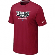 Nike Philadelphia Eagles Critical Victory NFL T-Shirt - Red