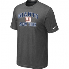 Nike New York Giants Heart & Soul NFL T-Shirt - Dark Grey