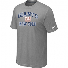 Nike New York Giants Heart & Soul NFL T-Shirt - Grey