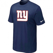 Nike New York Giants Sideline Legend Authentic Logo Dri-FIT NFL T-Shirt - Dark Blue
