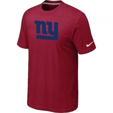 Nike New York Giants Sideline Legend Authentic Logo Dri-FIT NFL T-Shirt - Red