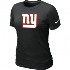 Nike New York Giants Women's Legend Logo Dri-FIT NFL T-Shirt - Black