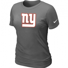 Nike New York Giants Women's Legend Logo Dri-FIT NFL T-Shirt - Dark Grey