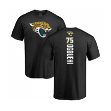 Football Jacksonville Jaguars #75 Cedric Ogbuehi Black Backer T-Shirt