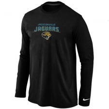 Nike Jacksonville Jaguars Heart & Soul Long Sleeve NFL T-Shirt - Black