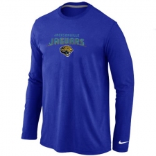 Nike Jacksonville Jaguars Heart & Soul Long Sleeve NFL T-Shirt - Blue