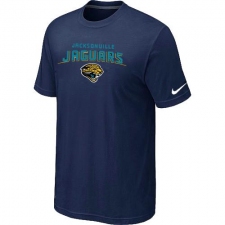 Nike Jacksonville Jaguars Heart & Soul NFL T-Shirt - Dark Blue