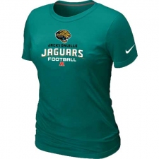 Nike Jacksonville Jaguars Women's Critical Victory NFL T-Shirt - Teal Green
