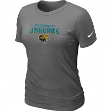 Nike Jacksonville Jaguars Women's Heart & Soul NFL T-Shirt - Dark Grey